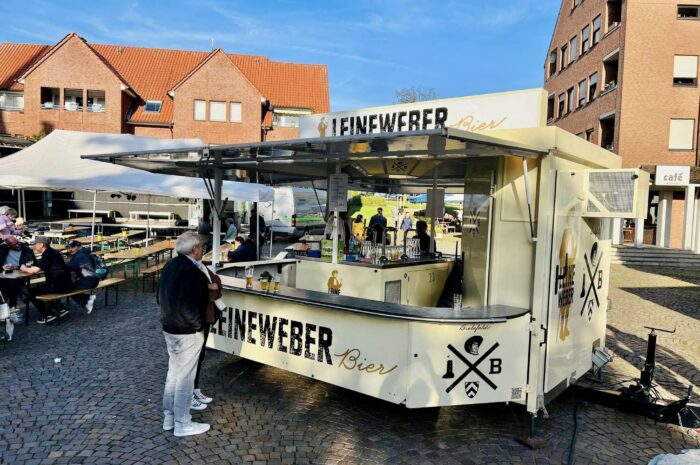 Die SVB-Tischtennisabteilung auf den „Glückstalertagen“ in Brackwede