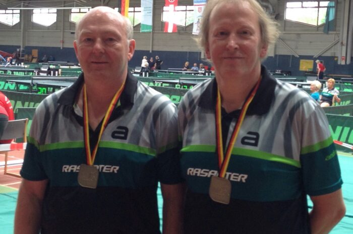 Bronzemedaille im Doppel – toller Erfolg für Dieter Ristig bei den Deutschen Senioren-Meisterschaften!
